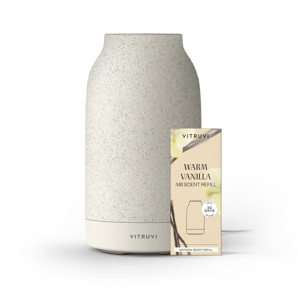Air Waterless Diffuser - Starter Kit with Warm Vanilla Refill
