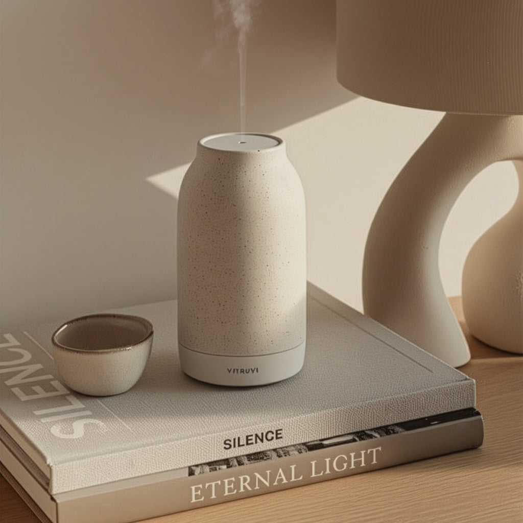 Air Waterless Diffuser - Starter Kit with Warm Vanilla Refill